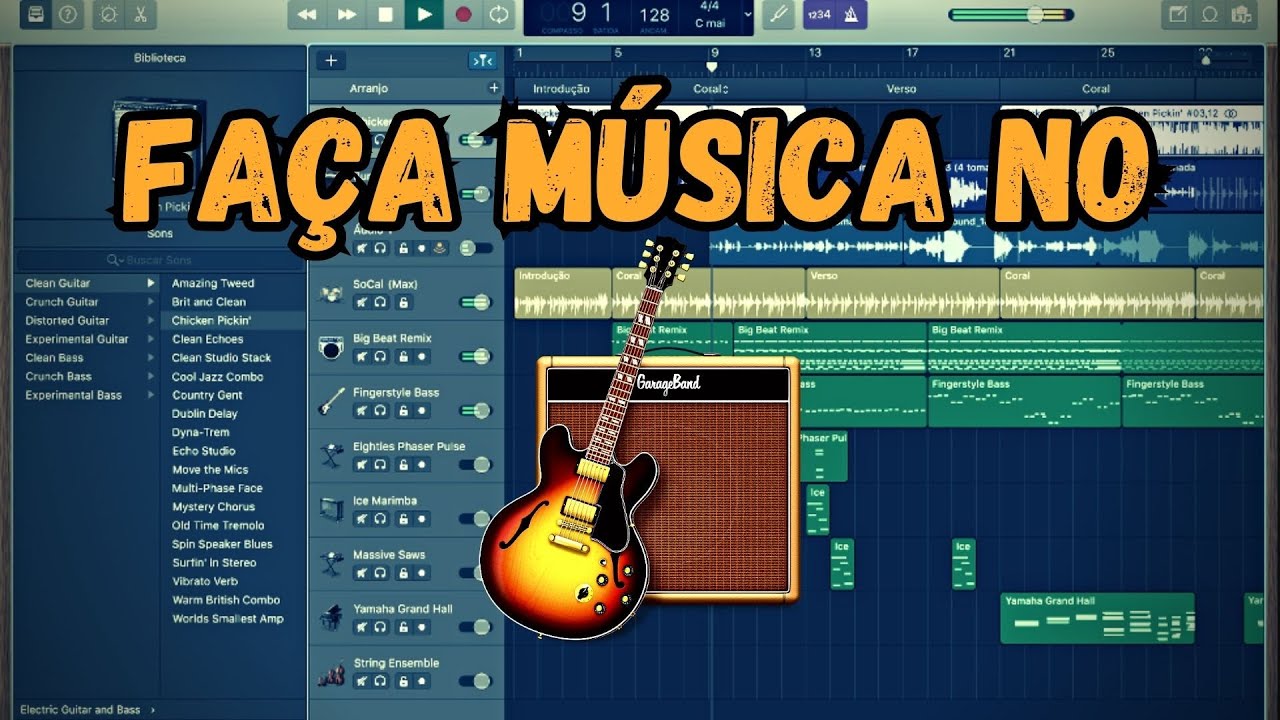 GARAGEBAND: COMO FAZER UMA MÚSICA DO ZERO (PRÉ-BIG SUR)