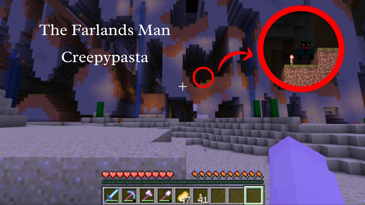 Minecraft Creepypasta: The Farlands Man