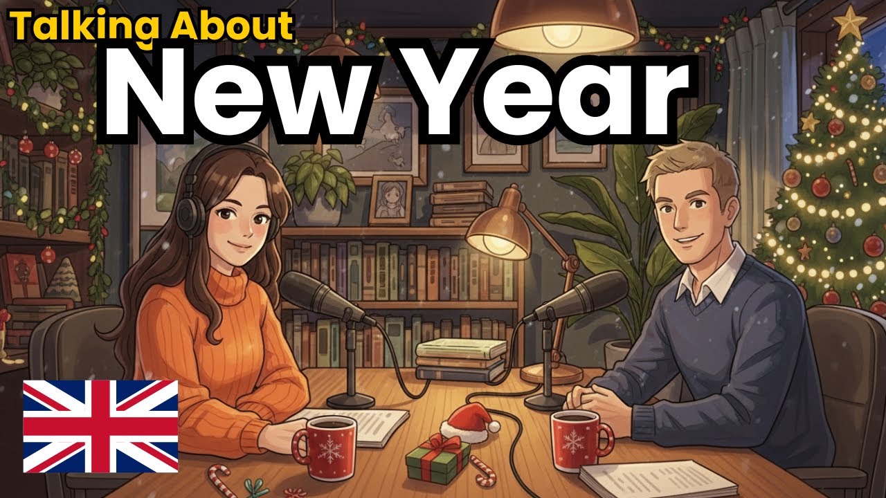 How to Talk About Your New Year in English | English Conversation Practice