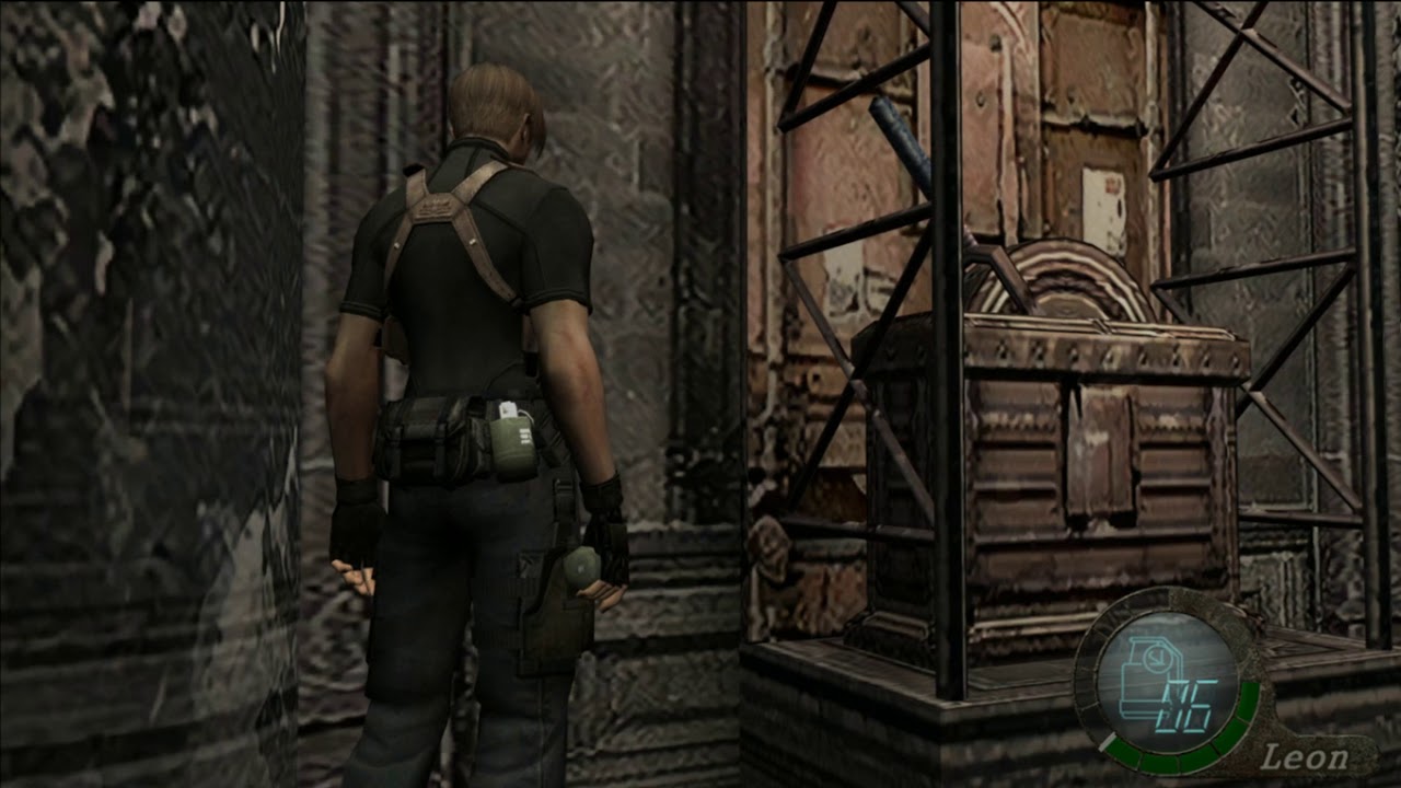 RE4 Drawbridge (4-1) grenade throw easy set up