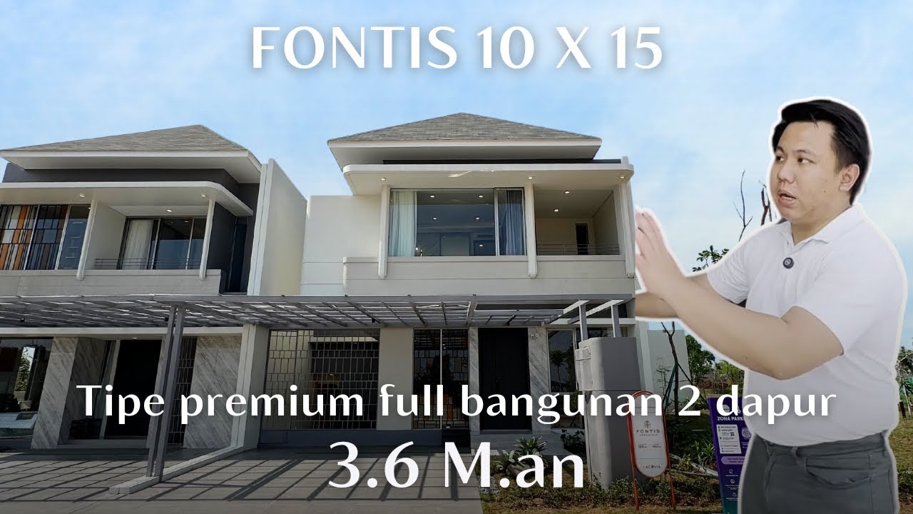 Cluster Fontis 10 x 15 at Citra Garden Serpong by Ciputra Group