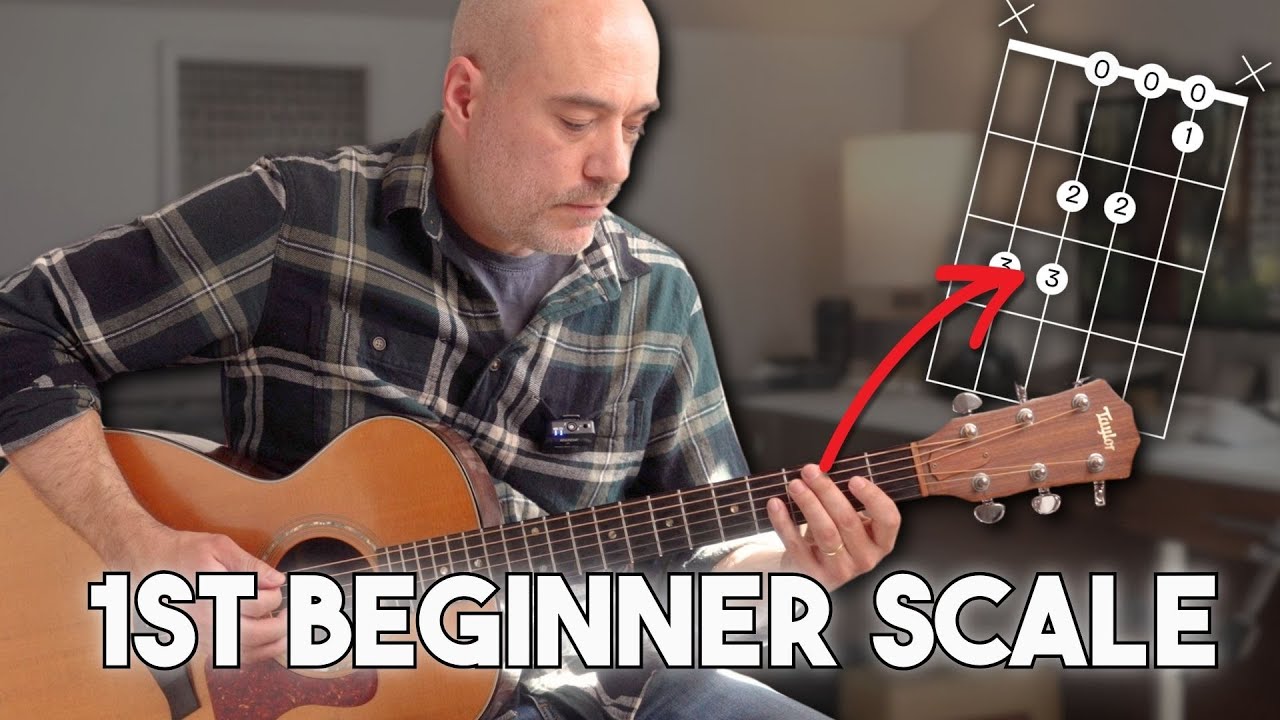 Your First Beginner Guitar Scale - Open C Major