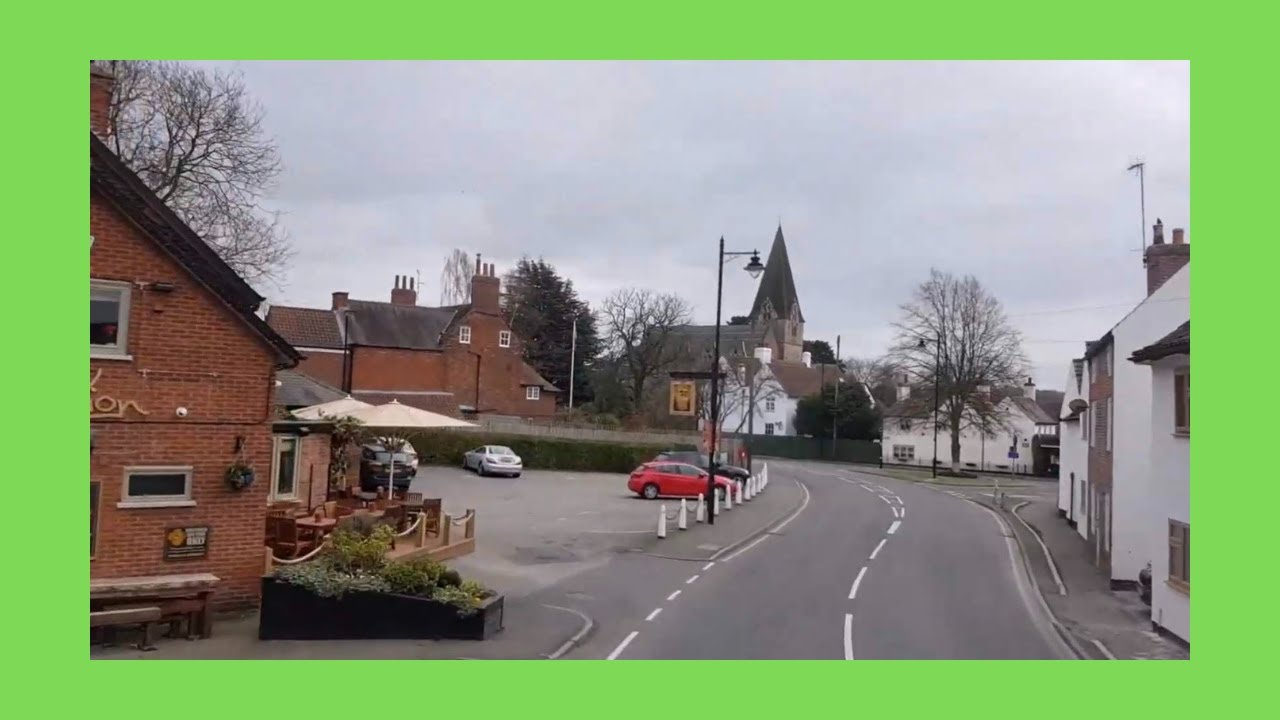 Stagecoach Mansfield 28 Full Route Journey Visual- Mansfield to Newark | YN04KGA 18120