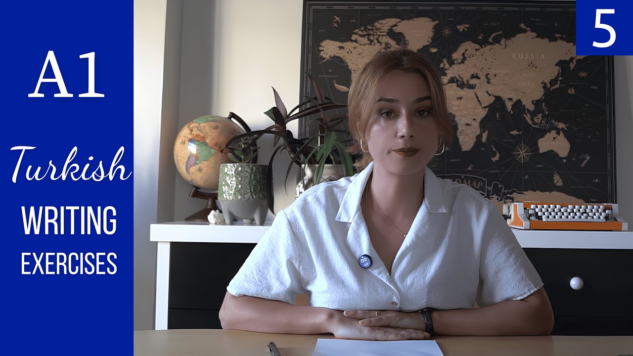🇹🇷 Turkish Dictation Practice for Beginners (A1 Level) | #Sıfatlar /# Adjectives #turkish 