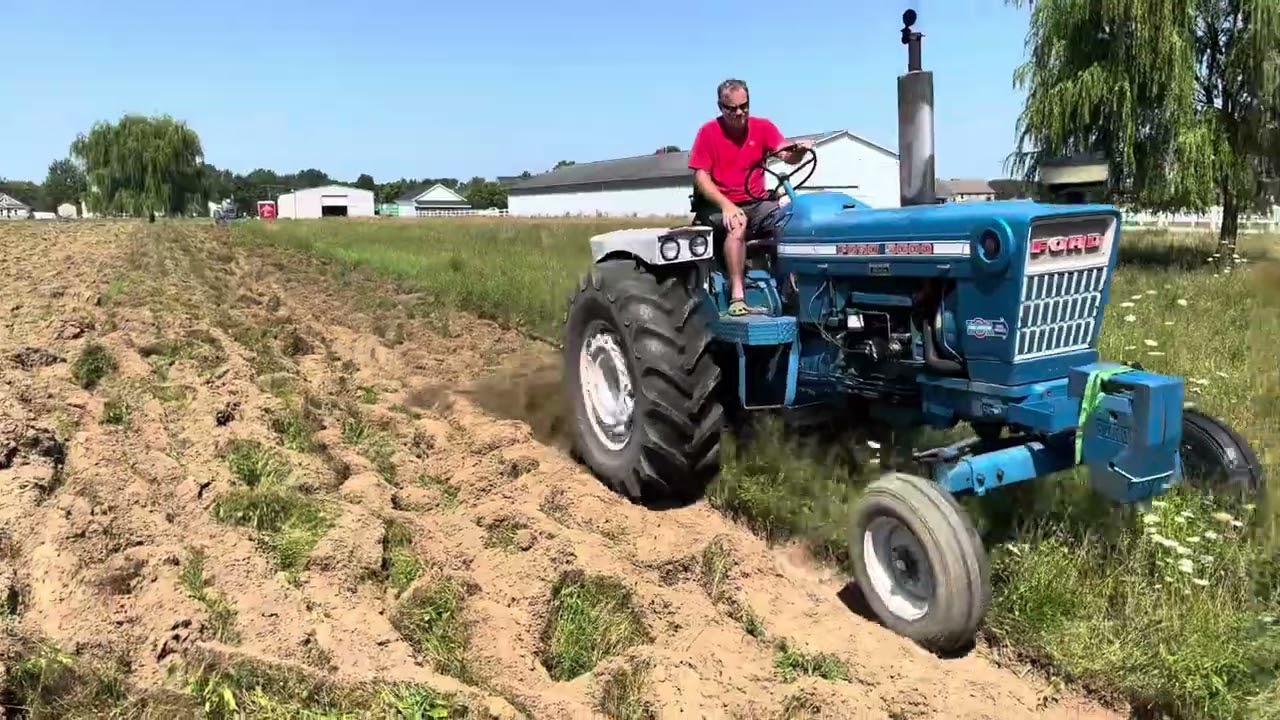 Ford Tractors Plowing 2024