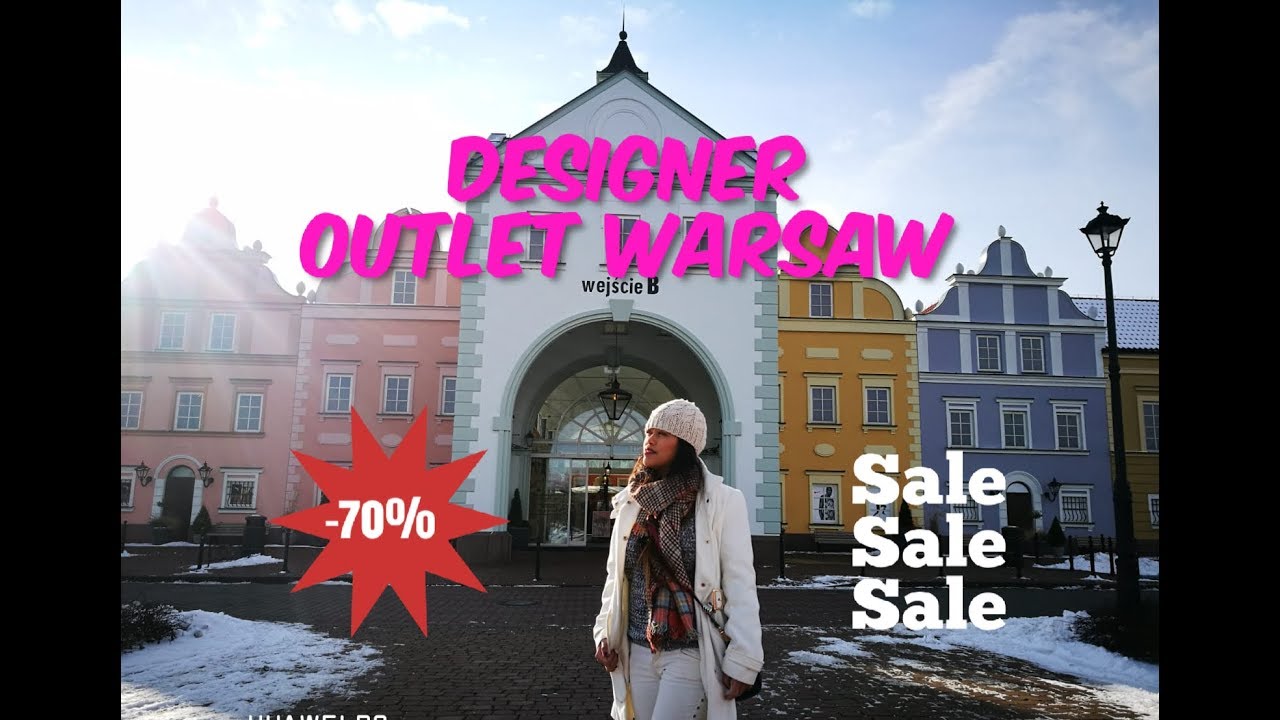 Outlet shopping sales in Warsaw Poland - אאוטלט שופינג ועונת הסיילים בוורשה פולין
