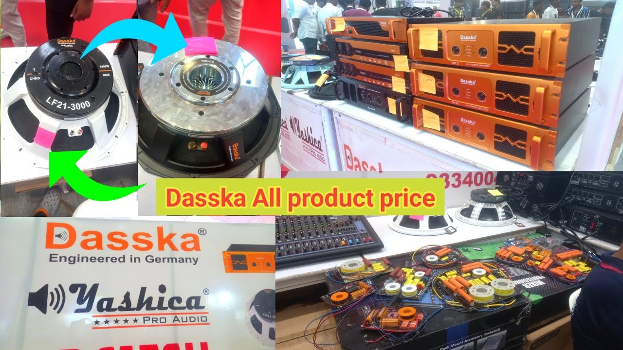 Dasska All Product Price 2024 Dasska Amplifier & Speaker Price Video 2024 Dj Tech Bihar