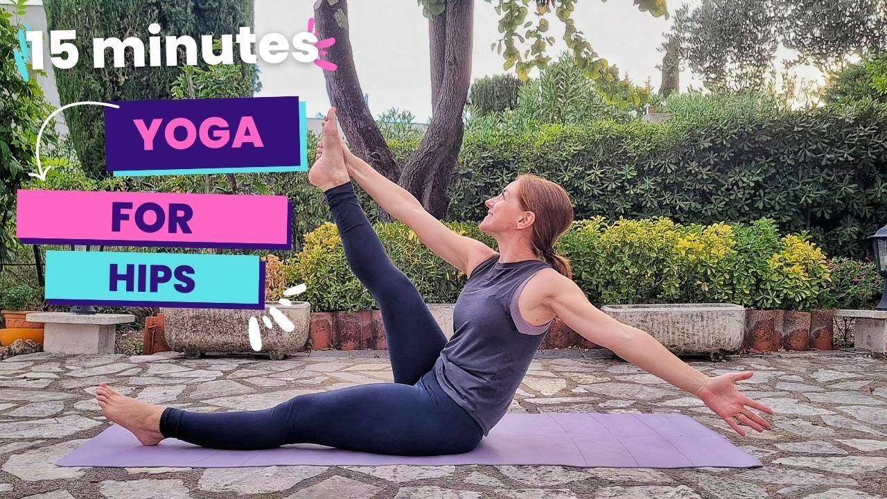 15 minutes Yoga for Hips / Warm Up / Beginner | SoYoga
