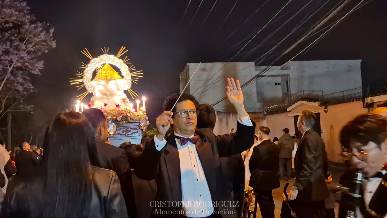 COBÁN || Con la banda Pasos de Fe de Christián Juárez ~ Procesión Virgen de Candelaria 2026