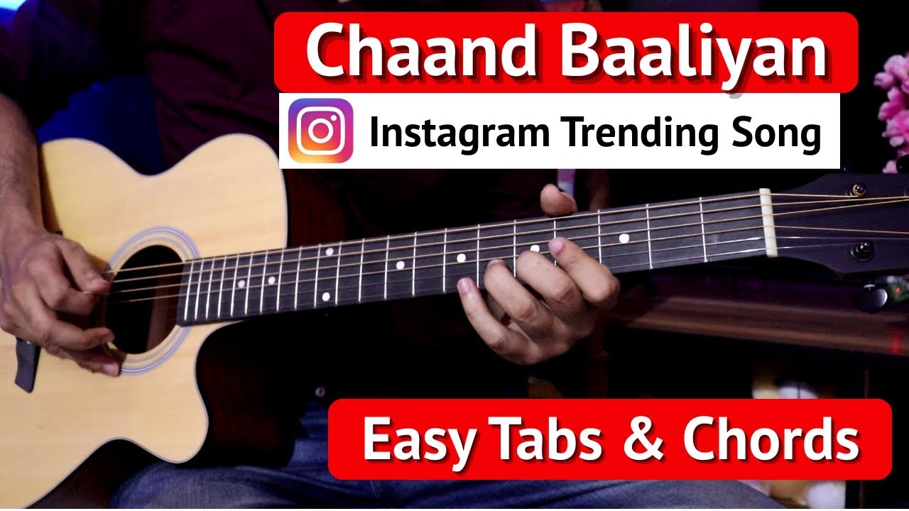 Chaand Baaliyan - Easy Guitar Tabs Lesson | Trending Song Of 2022- Aditya A