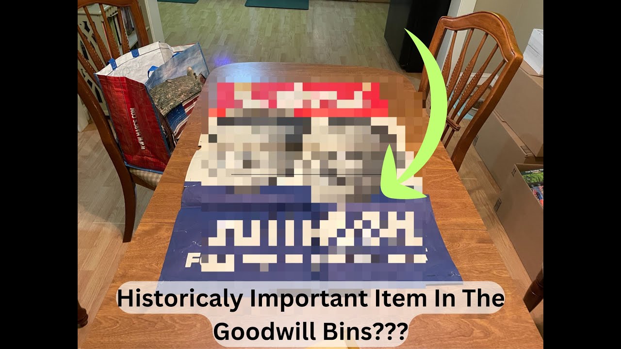 Amazing Historical Find At The Goodwill Bins