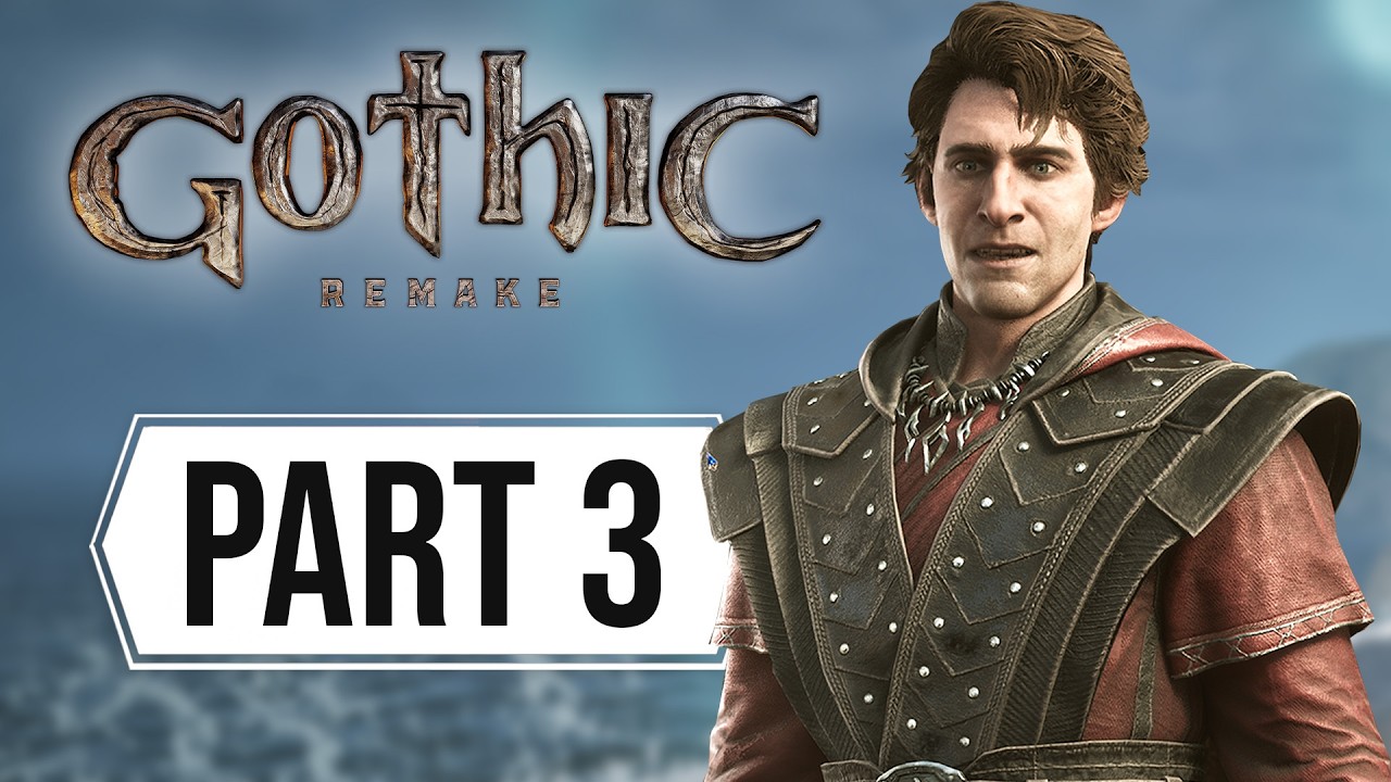 Gothic 1 Remake Walkthrough Gameplay Part 3 - Secrets of The Swamp Camp!