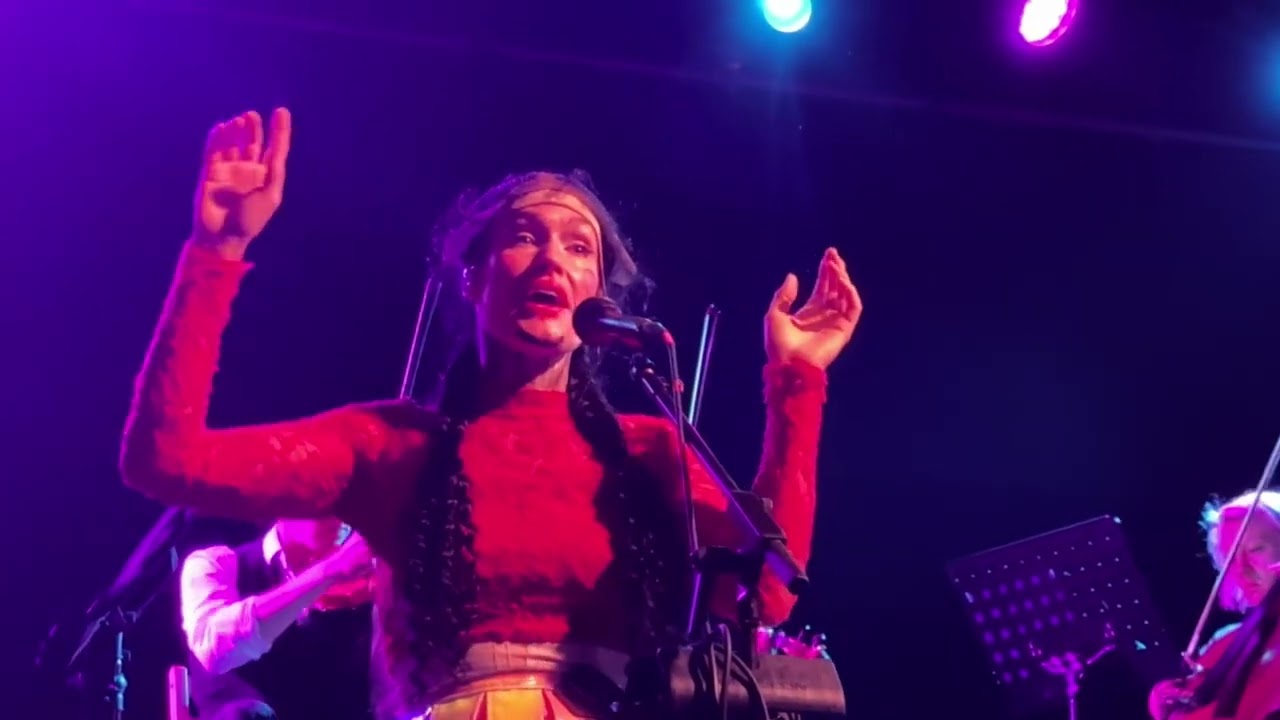 CocoRosie live at the Marble Factory Bristol, Hooded Swan “Witch Hunt/Free Palestine” 22nd May 2025