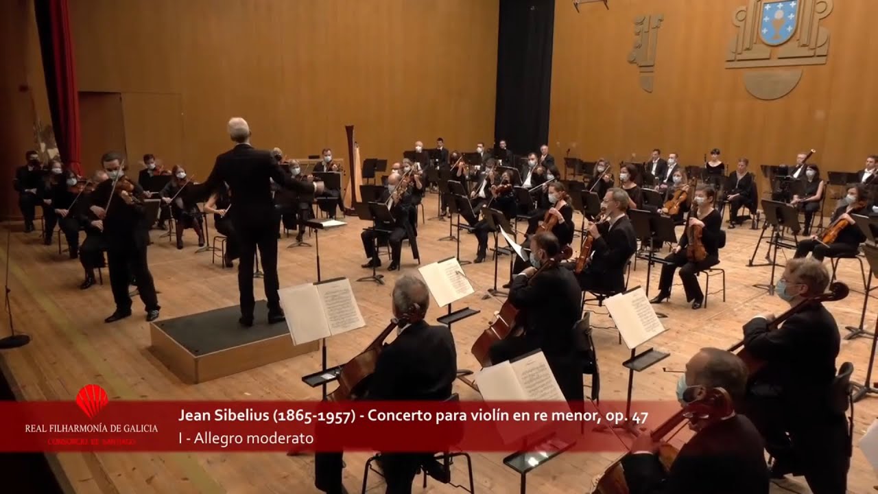 Sibelius violin concerto op 47 - Matthieu Arama violin, Paul Daniel conductor, RFG