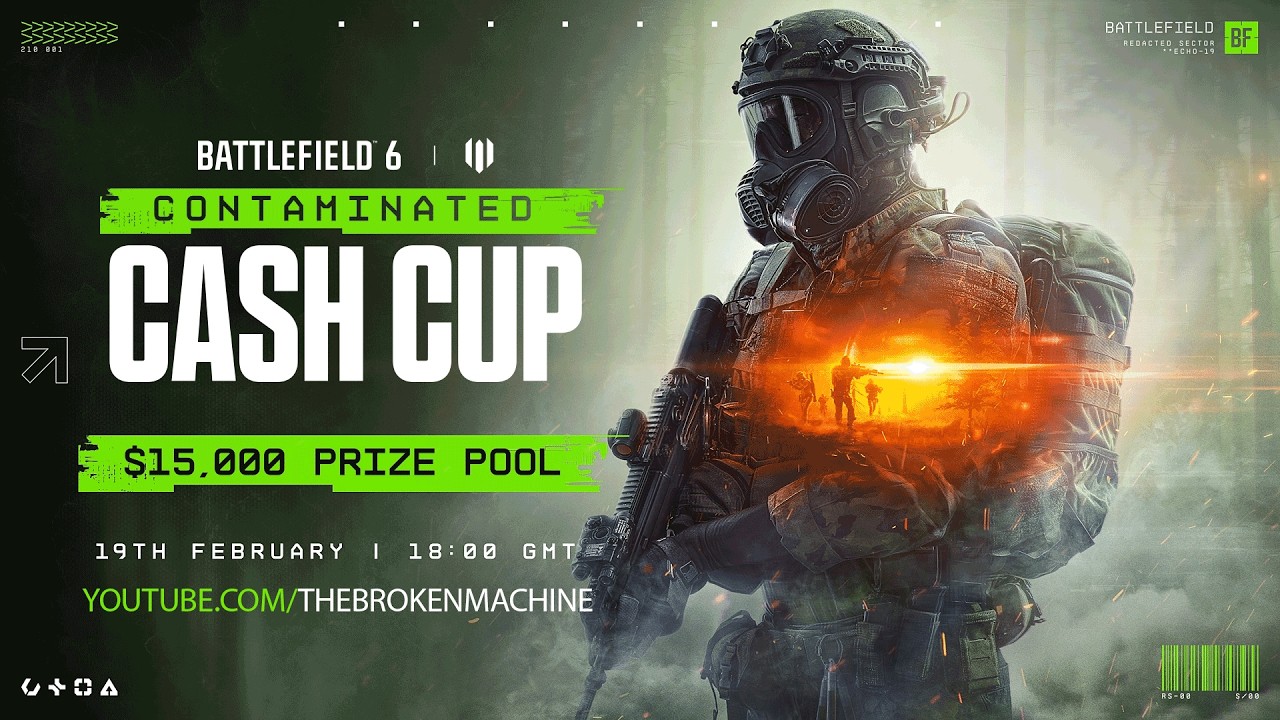 $15000 Battlefield 6 Contaminated Cash Cup! #ad TheBrokenMachine's Chillstream