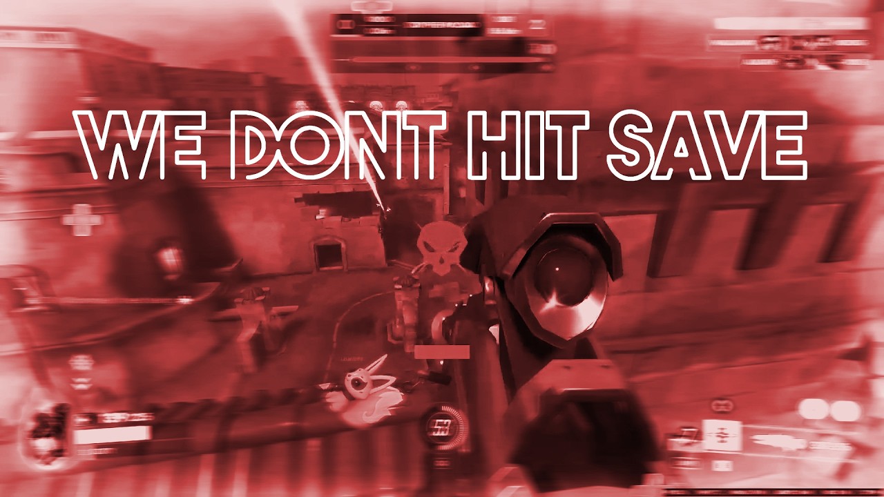 We never hit save