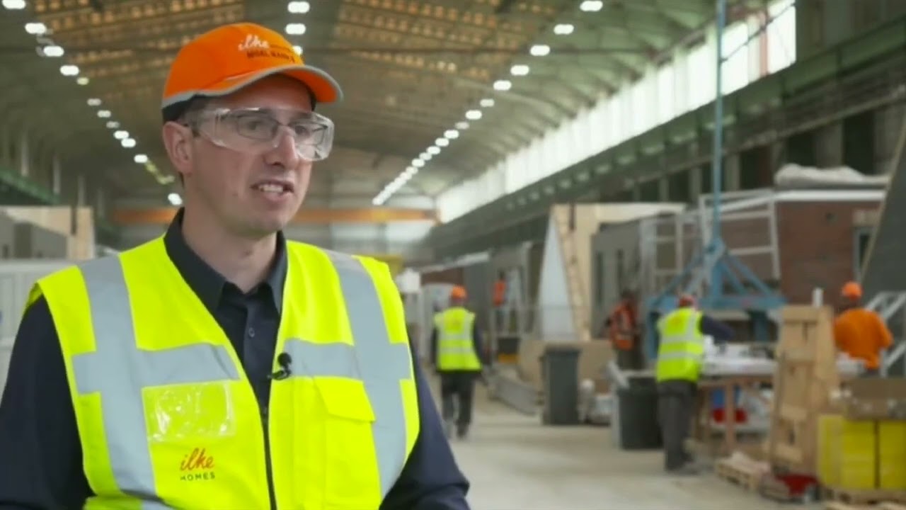 Channel 5 visits ilke Homes' factory to see how offsite construction can meet the UK's housing needs