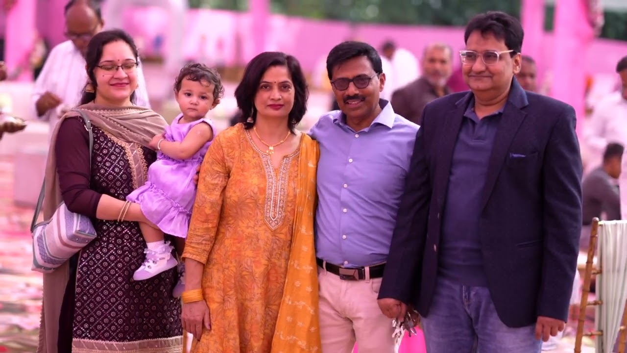 kshitij weds sakshi-Sagai