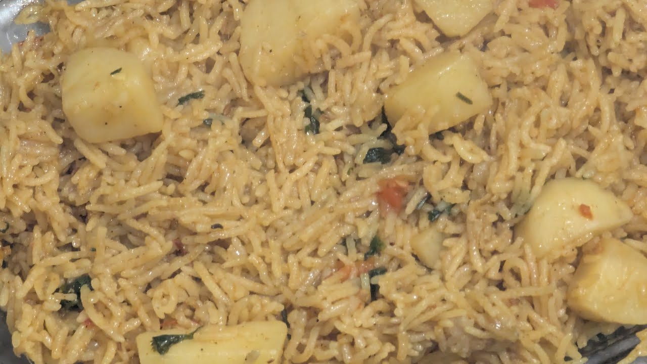 Aalu pulao recipe | Easy pulao recipe | AinaaZ kitchen 