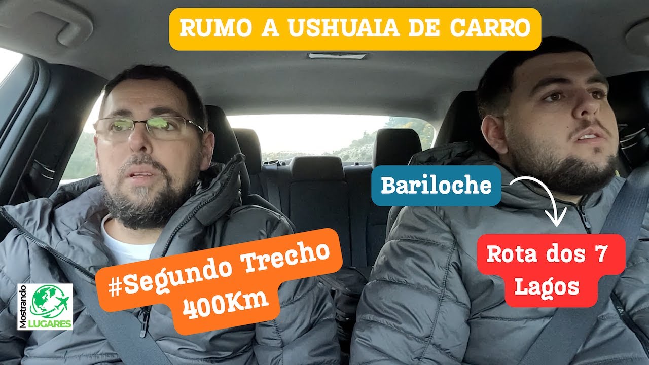 Rumo a Ushuaia de Carro - Segundo Trecho: Bariloche - Rota dos 7 Lagos - 400 km