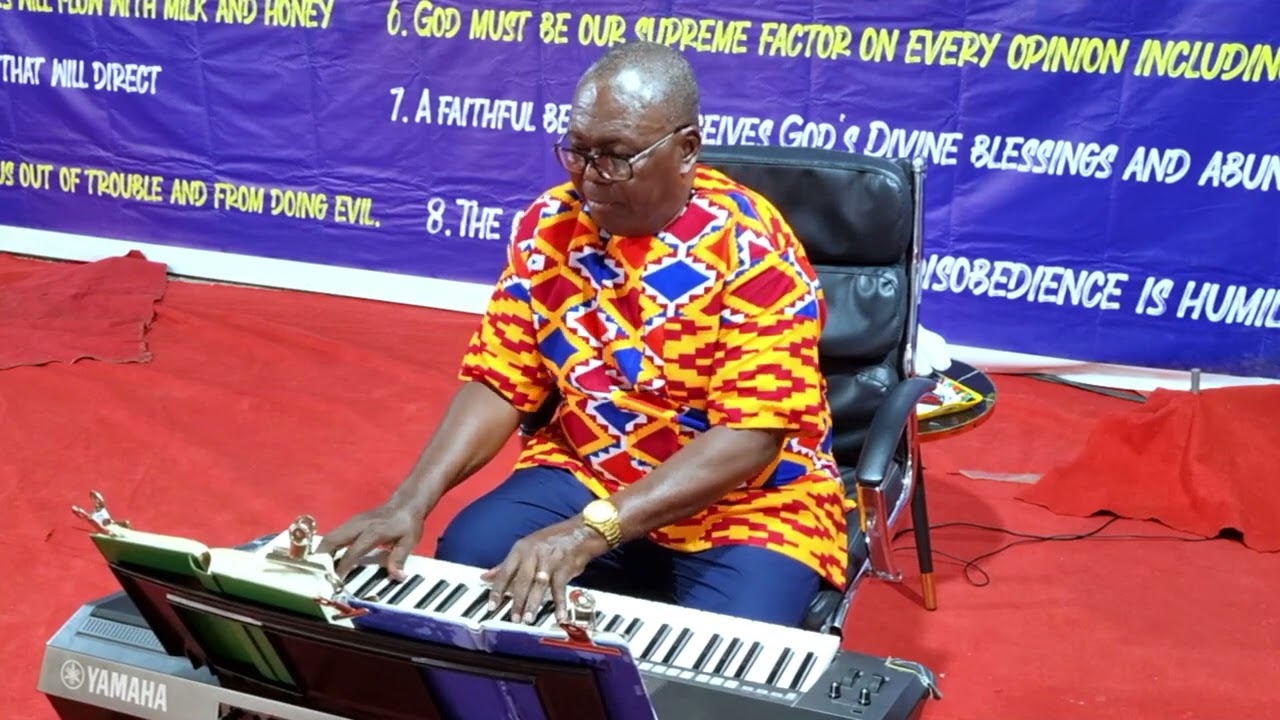 To You, O heavenly!Comp; by H.J. Gauntlett, 1805-76Played by Rev.Winfred L.Nartey-Graham .