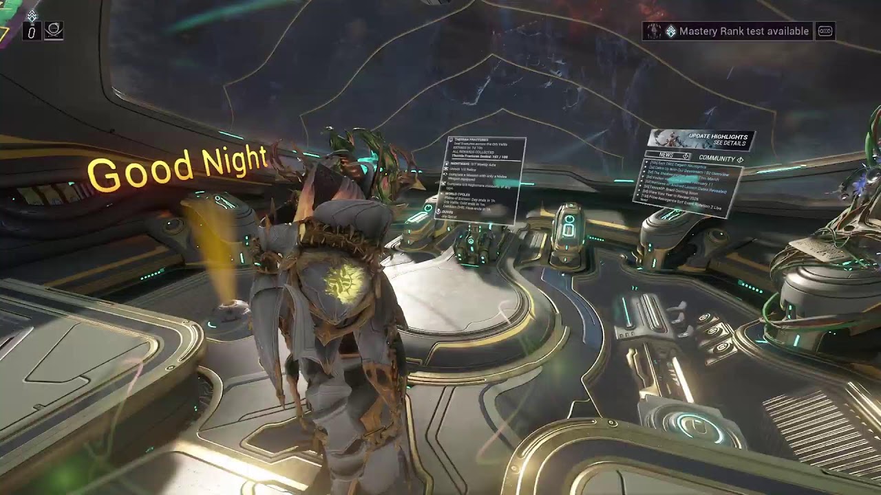 Warframe as MR0 - Quickie IV