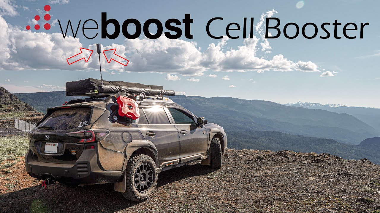 How I mounted Weboost on Subaru Outback Wilderness without a Roof Rack Cell Booster Overland