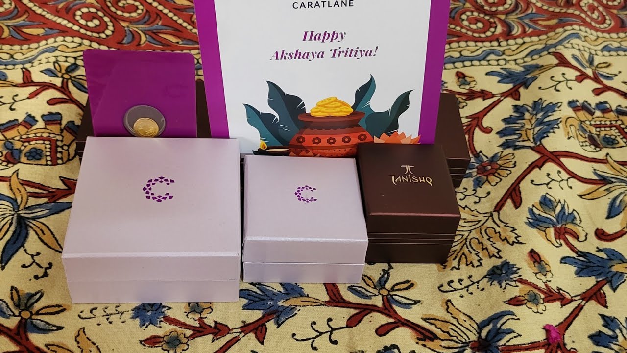 Akshay Tritiya Gold & Diamond💎 Shopping from Tanishq & Caratlane💫✨