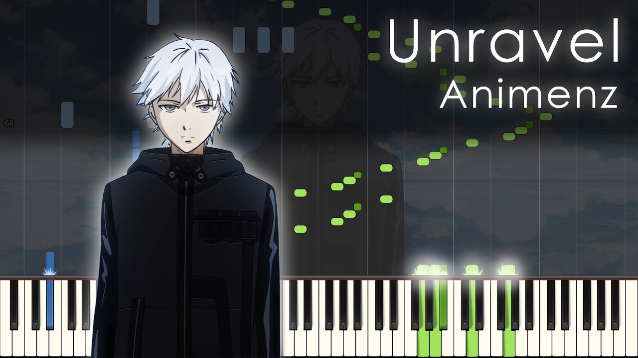 Unravel - Tokyo Ghoul OP1 - Animenz [Piano Transcription]