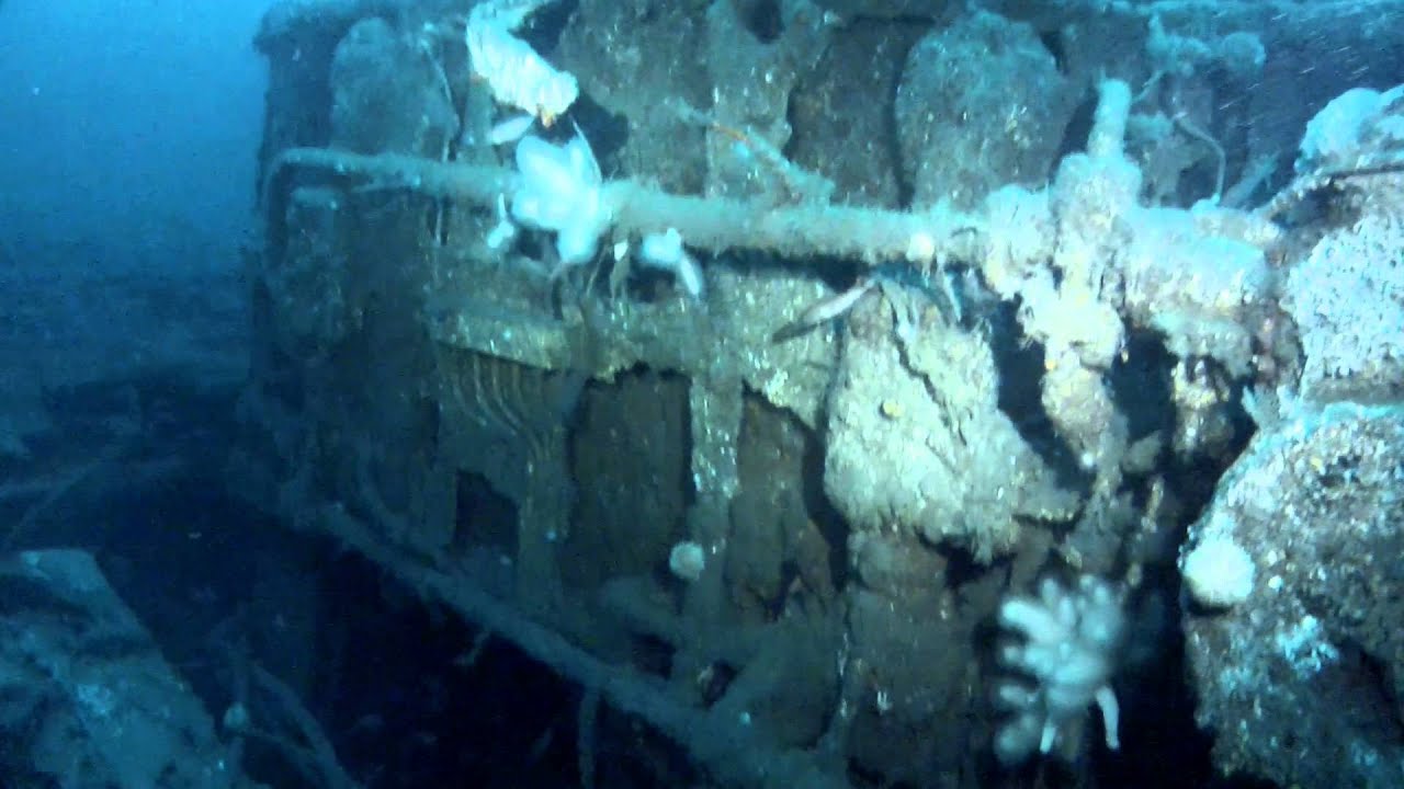 Dive on the wreck of the Danish steamship N J Fjord