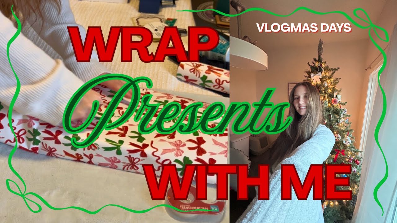 Всё, что я подарила своей семье на Рождество 🎁 | Vlogmas