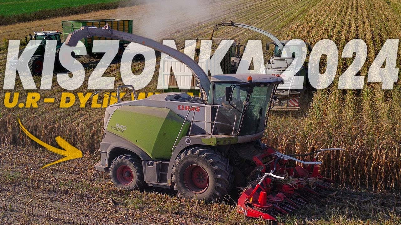 Kukurydza na kiszonkę 2024✓Ur.Dylik✓Claas jaguar 840✓2x Fendt 936 vario✓2x Joskin