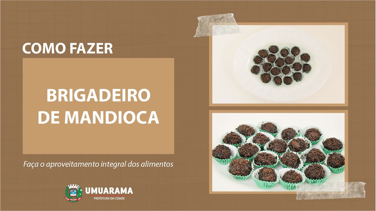 Como fazer Brigadeiro de Mandioca