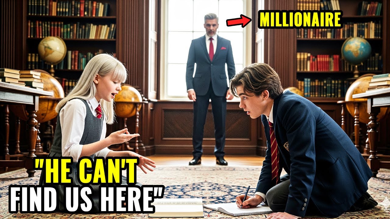 Millionaire Saw Maid’s Daughter Secretly Teaching His Son — What He Did Next Stunned Everyone