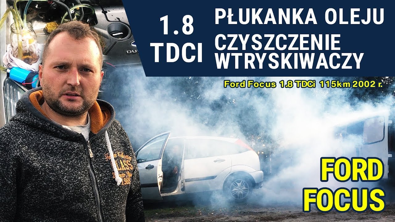 Чистка инжектора дымоудаления Ford Focus 1.8 TDCi