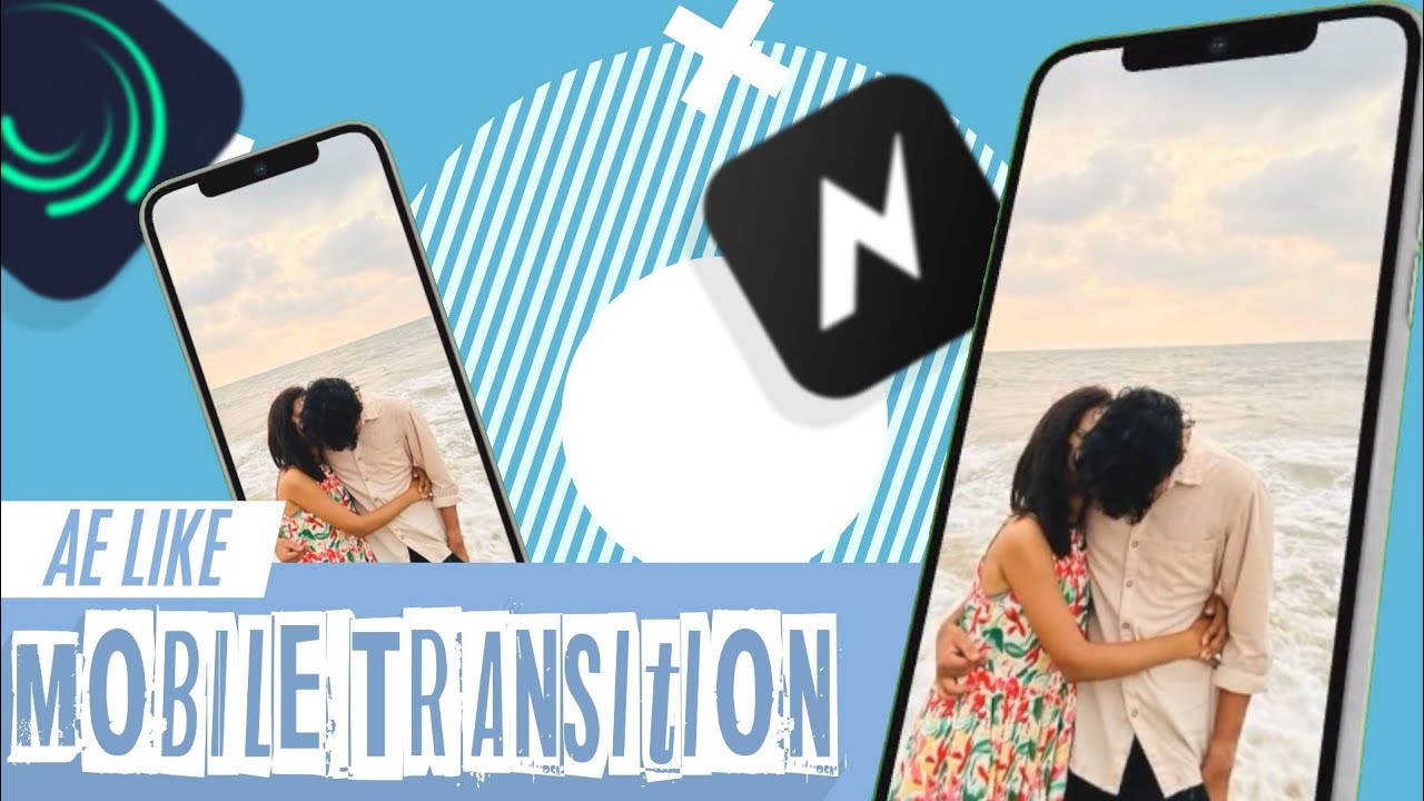 Ae Like Smooth Mobile Transition Using Node and Alight Motion 