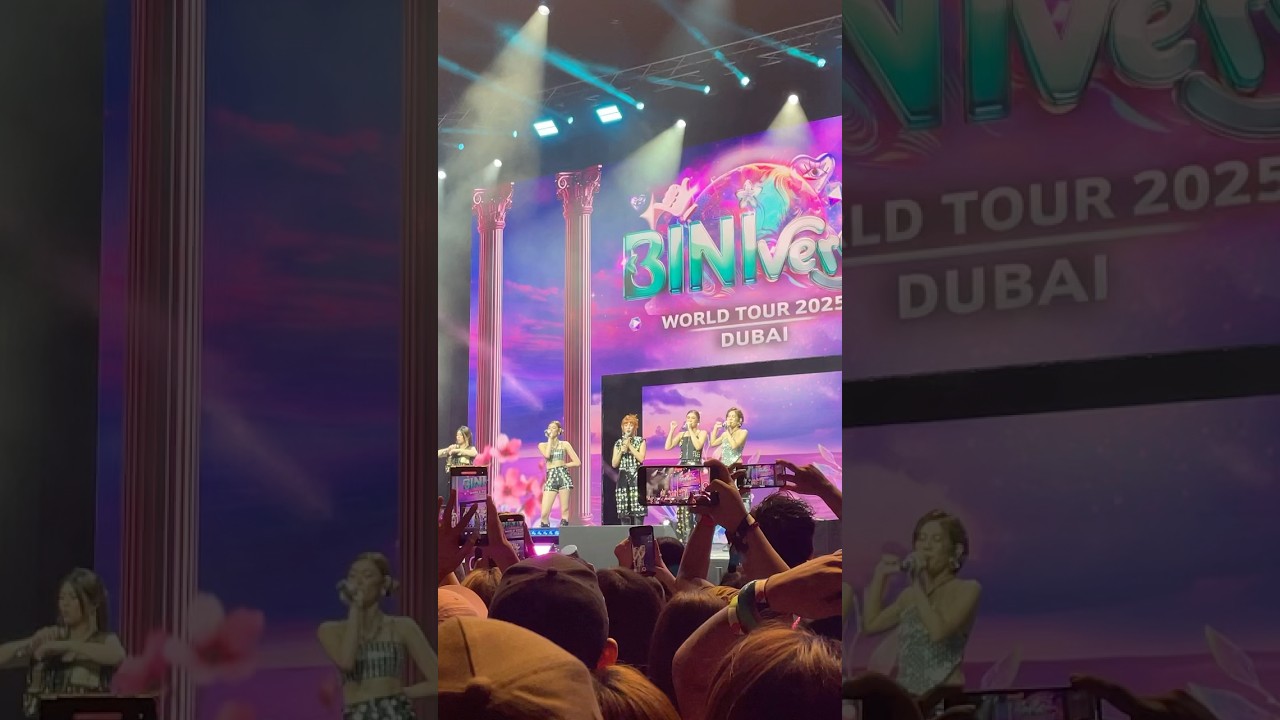 BINIVERSE Worldtour 2025 DUBAI ( It&rsquo;s a prank ) #bini #biniverse #cocacolaarena #dubai #ppop