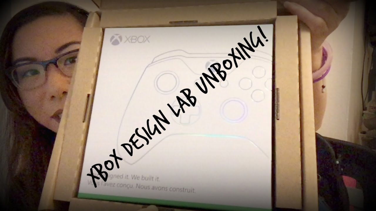 Xbox Design Lab Custom Controller Unboxing!!