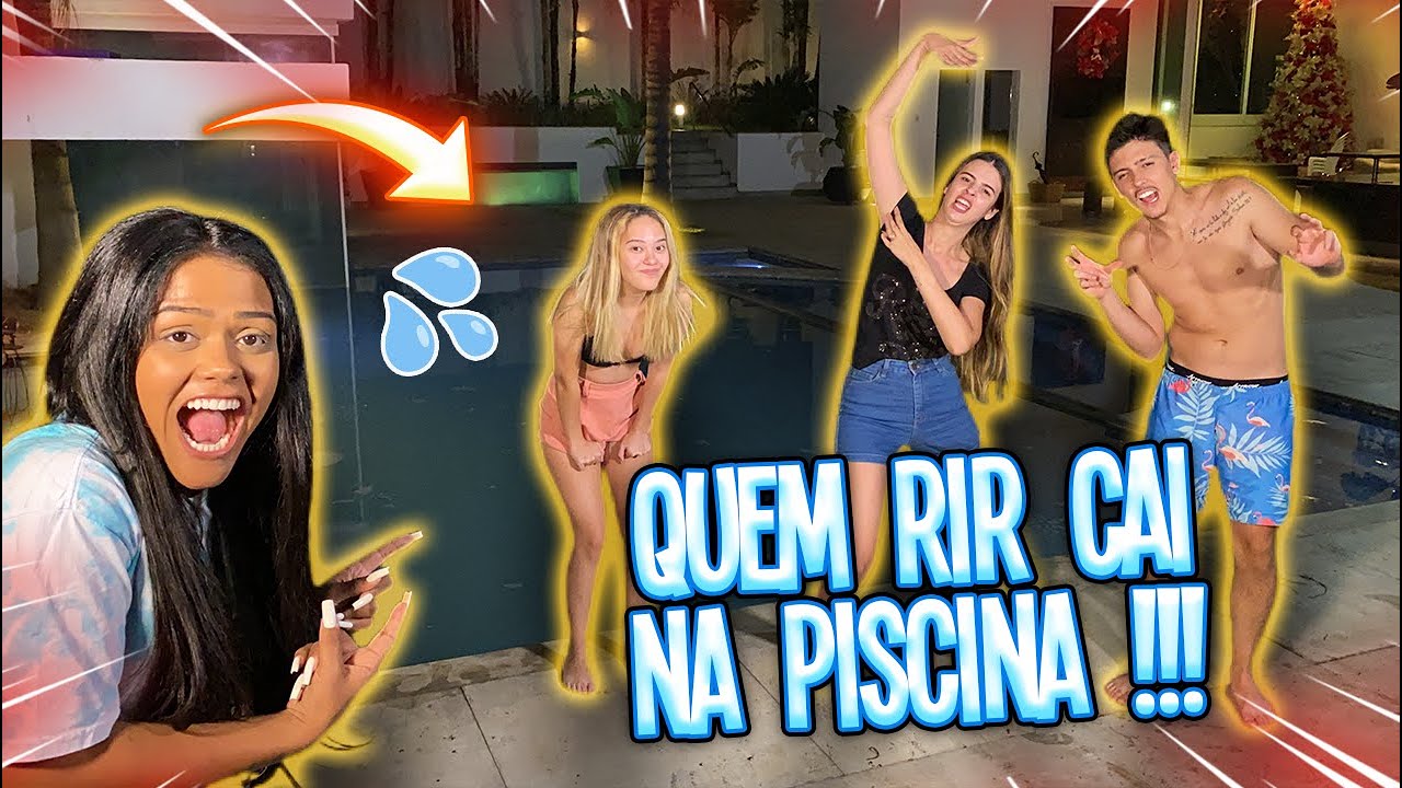 QUEM RIR NESSE VIDEO CAI NA PISCINA !!!
