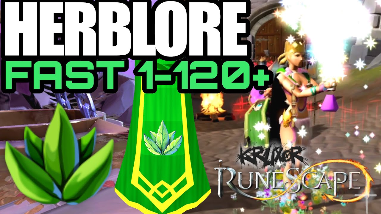The ULTIMATE 1-120 Herblore Guide for RS3 (2025) | Max XP/HR & Costs