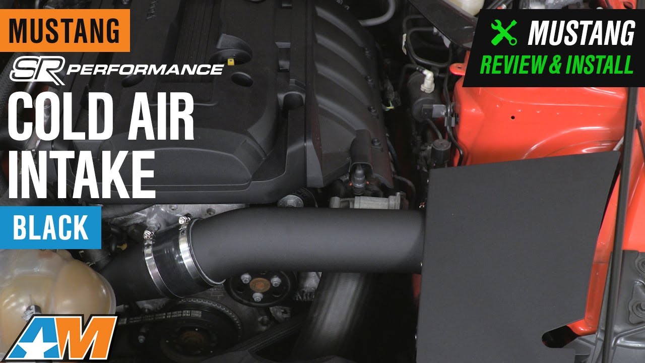 2015-2017 Mustang EcoBoost SR Performance Cold Air Intake - Black Review & Install