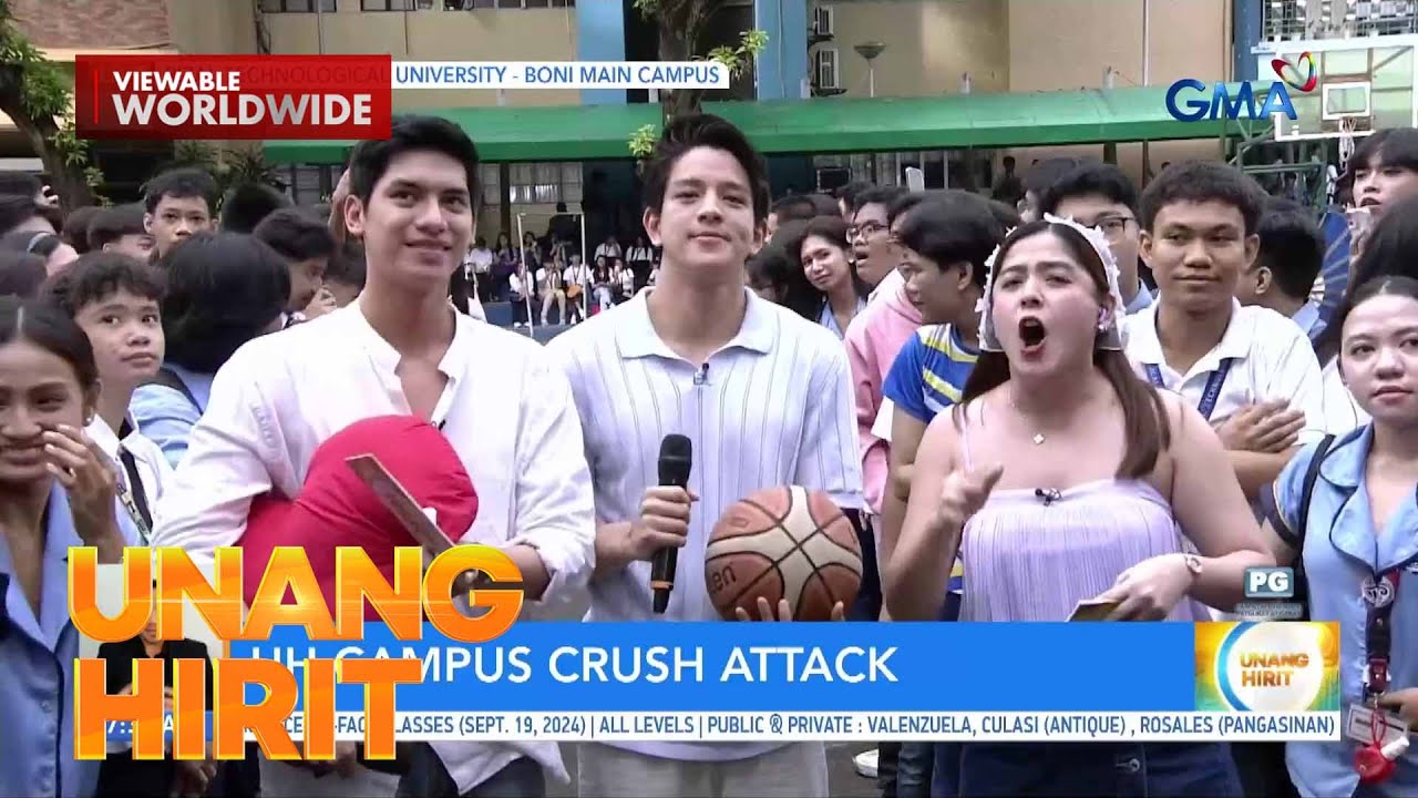 Campus Crush Attack sa Rizal Technological University | Unang Hirit