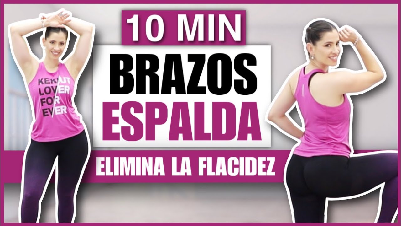 EJERCICIOS PARA BRAZOS FLÁCIDOS EN CASA | DE PIE - SIN PESAS | BRAZOS Y ESPALDA | NatyGlossGym