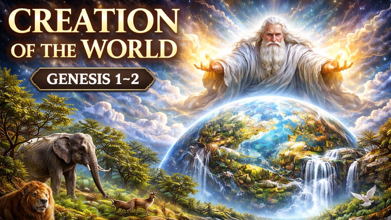 Creation of the World | Bible Stories with Moral Lesson | FAITH AND LIFE LESSON