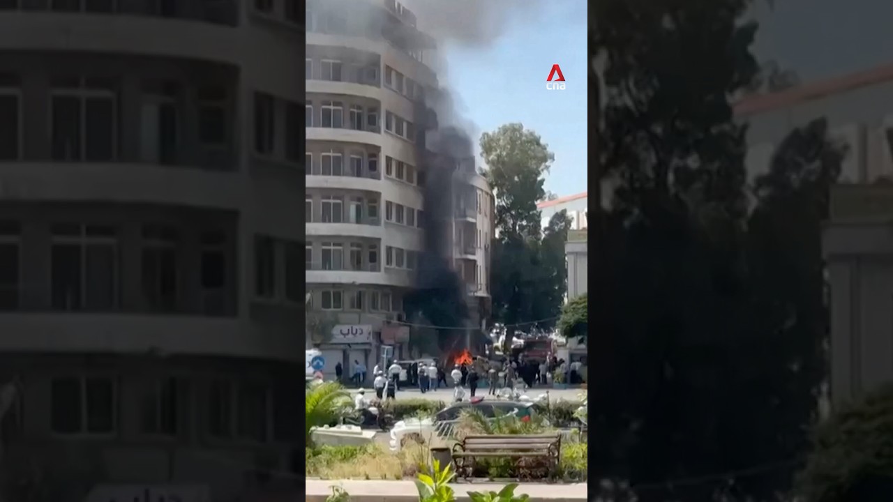 Bombs go off near hotel housing Macron during visit to Syria