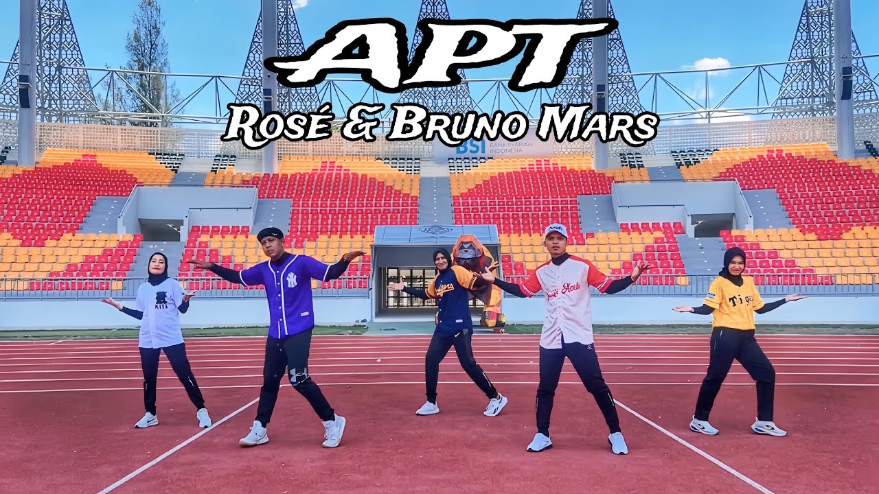 Apt ~ Rose and Bruno Mars || Zumba || Dance Fitness || TikTok Viral || Happy Role Creation
