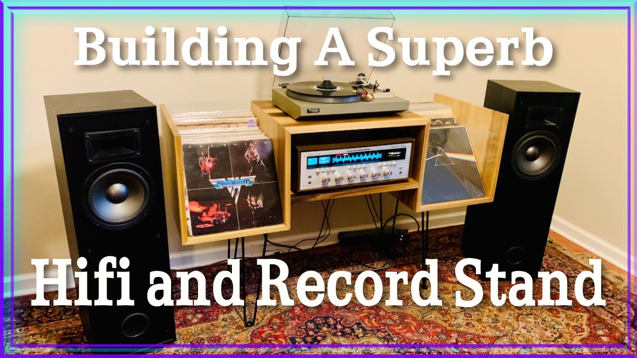 Building a Superb Hifi and Record Stand for My Marantz Receiver