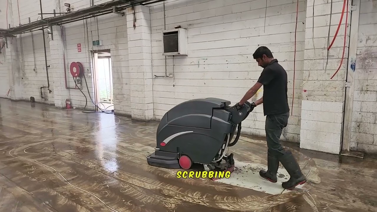 Warehouse Floor Scrubbing / Ride on Floor Scrubber Viper as1050R