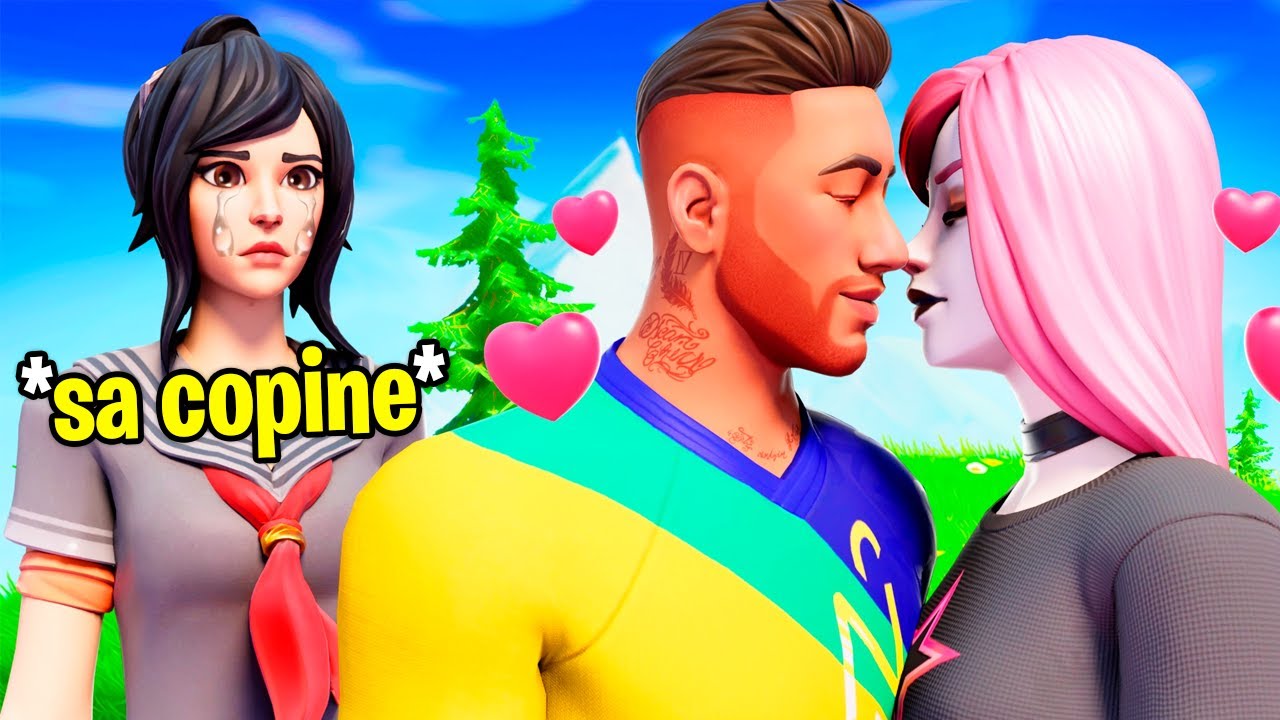 Ce gros CHARO TROMPE sa COPINE jalouse devant elle Sur Fortnite, elle se venge...