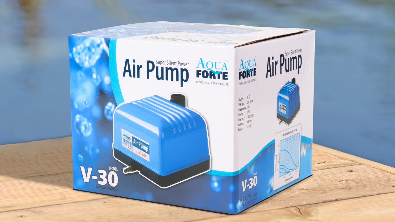 Unboxing AquaForte Airpump Hi-Flow V-series | V-30